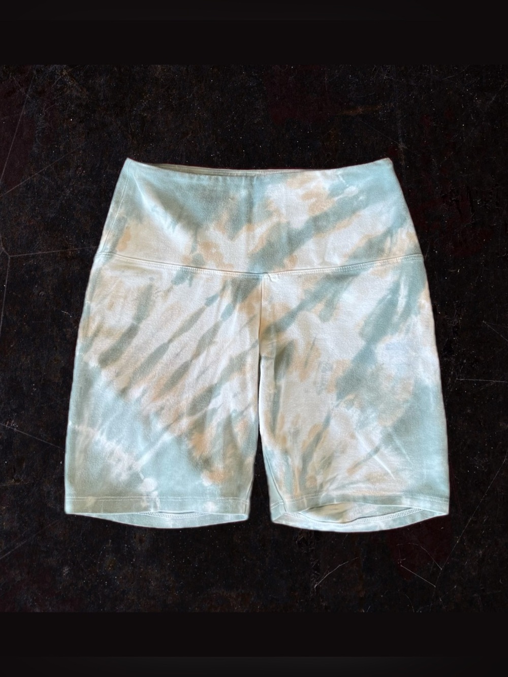 Tie-Dye Yoga Shorts